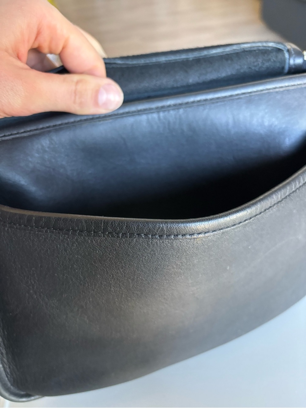 Vintage Coach Patricia Legacy Bag | Style 9951 | Black | Made in USA | 1999 - Picture 7 of 16